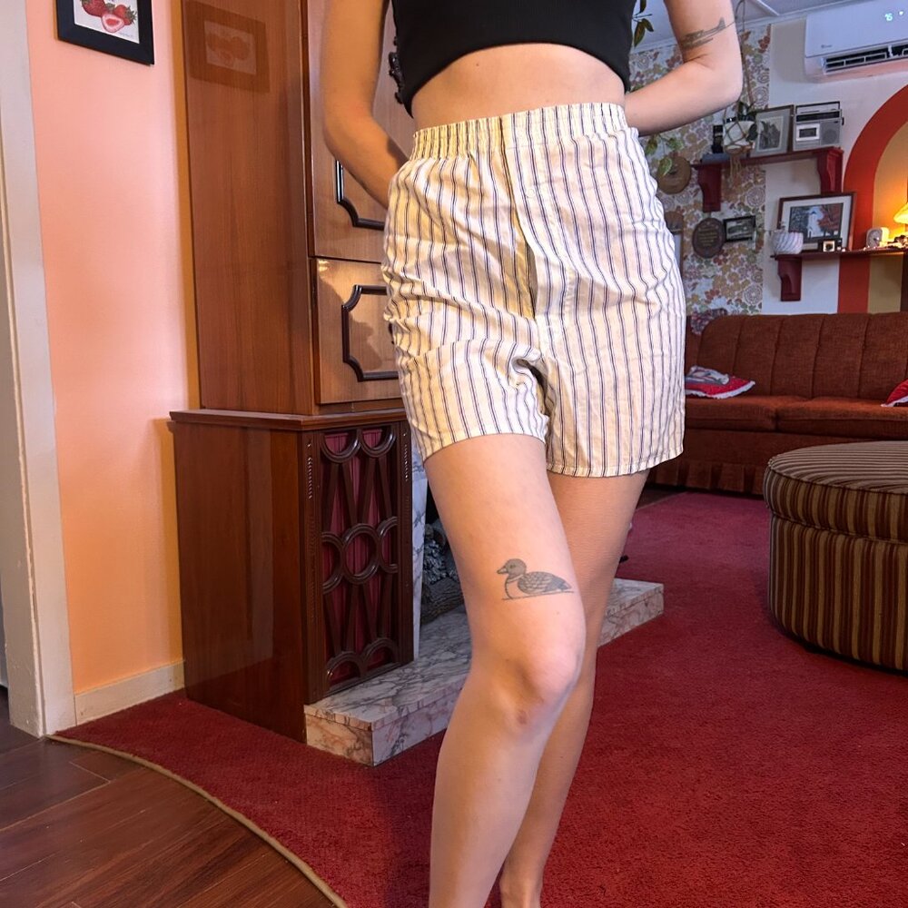 1960s Hanes polycotton boxer brief shorts - made in the usa!